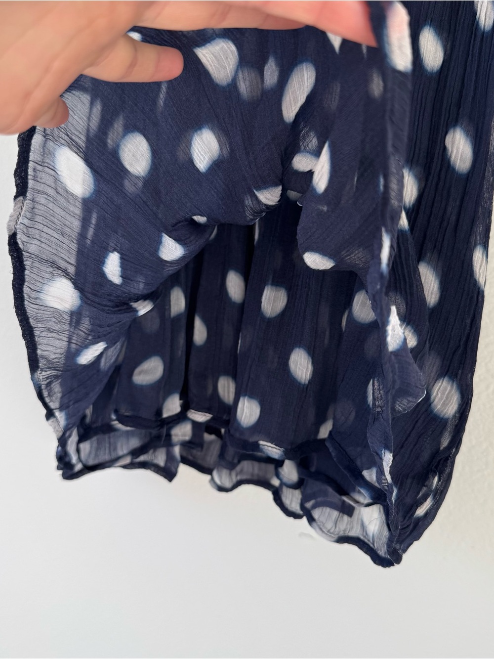 J.Crew Crinkle Chiffon Smocked Top - Picture 5 of 12